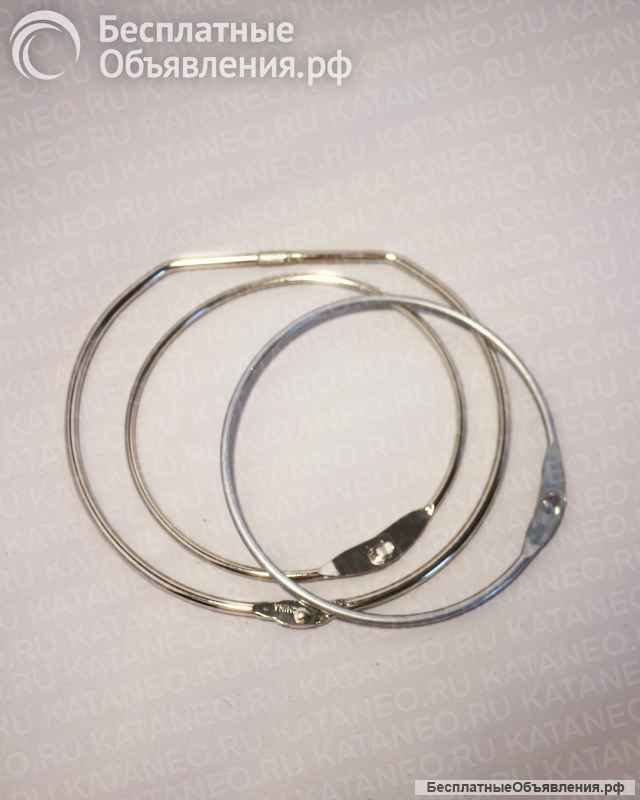 Кольца канцелярские разъемные. Кольца соединительные. Кольца для альбомов.