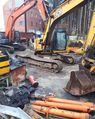 Гидромотор поворота JCB 330, KSC0196, 332/K4684, 20/925652