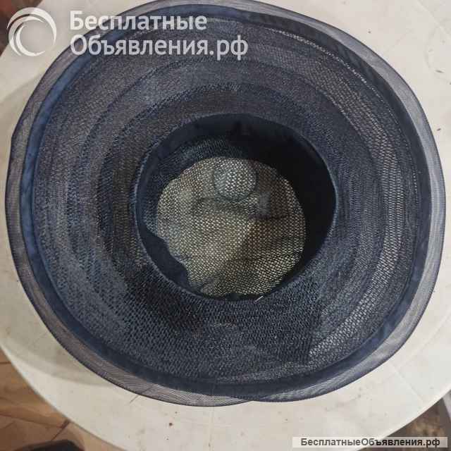 Шляпа женская чёрная, бу