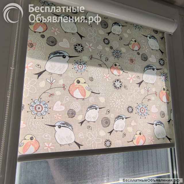 Жалюзи, рулонные шторы, римские шторы