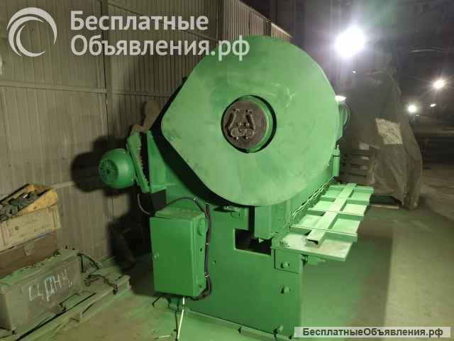 Ножницы кривошипные гильотинные НГ474 рубит 4х2000мм Владивосток