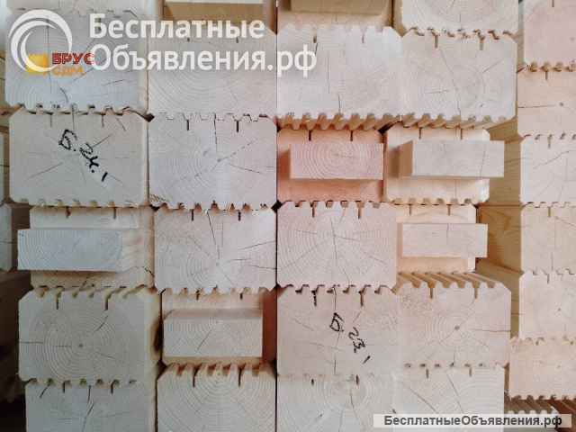 Профилированный брус камерной сушки