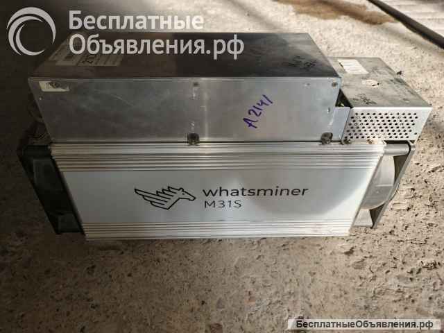 Майнеры Whatsminer M31S (76Th), Antminer (72Th, 75Th, 78Th)