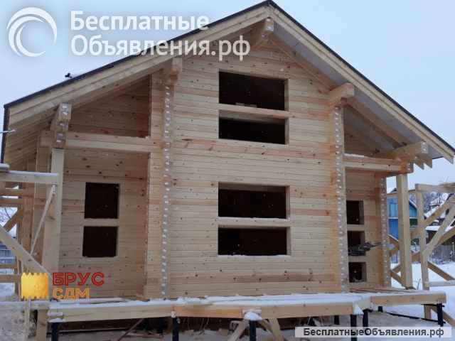 Проектирование домов и бань из бруса камерной сушки