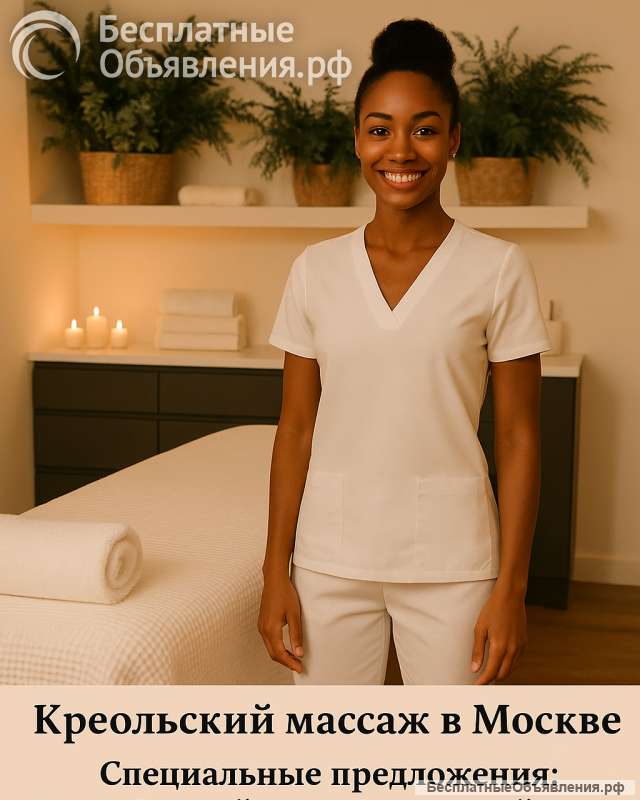 Креольский массаж в Москве 3 в 1: расслабление, забота, энергия