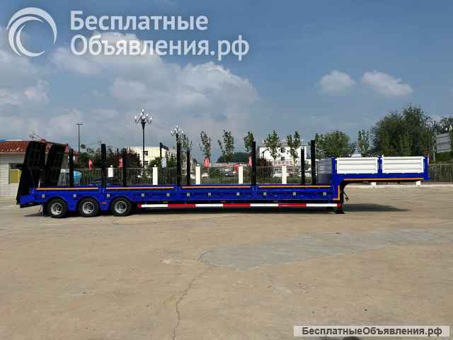 Полуприцеп-трал с трапами TONGYADA CTY9603TDPS низкорамный, 3-оси, новый