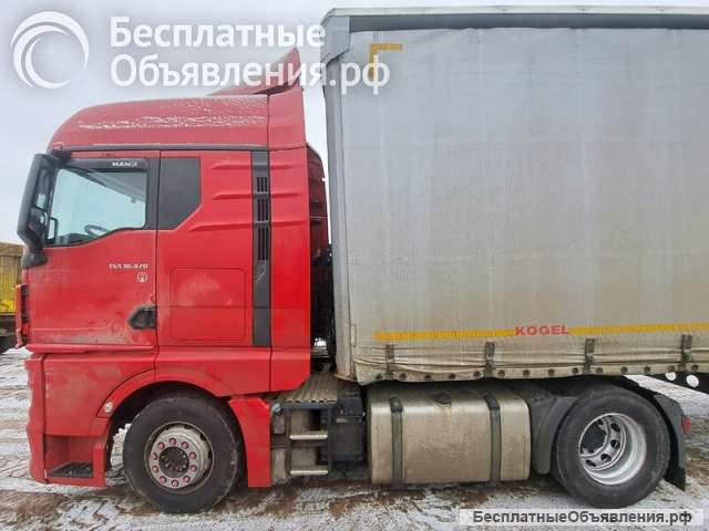 MAN TGX 18.400 Седельный тягач с пробегом