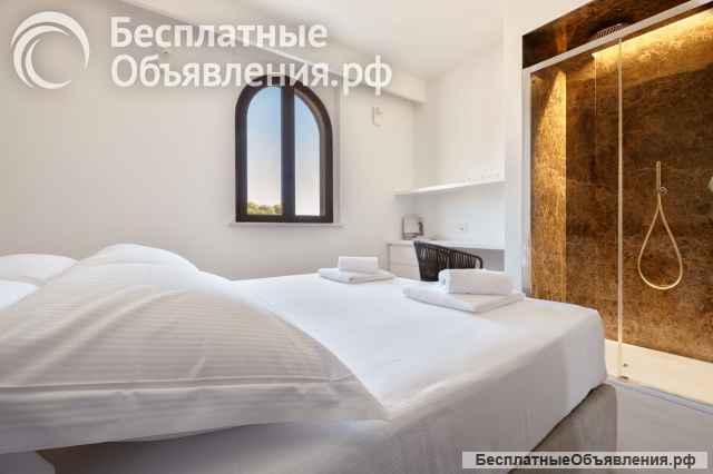 Вилла Аспараго на первой линии моря, в аренду на итальянском острове Сардиния