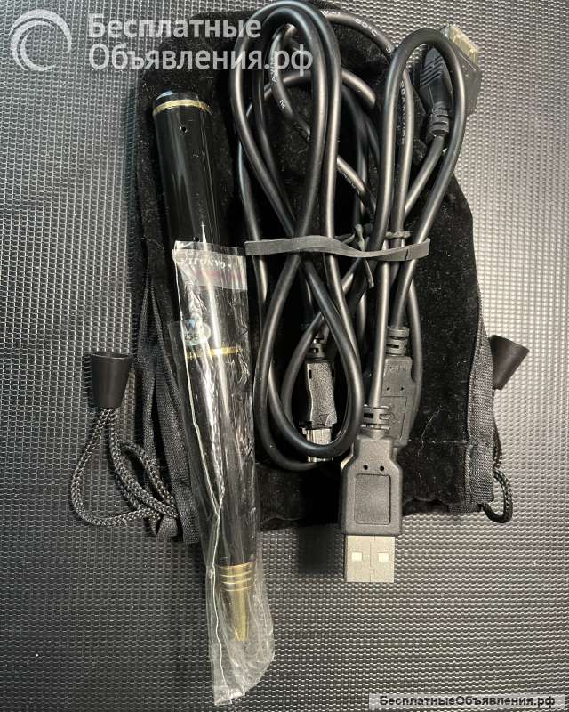 Шариковую авторучку со встроенной видеокамерой (Китай)