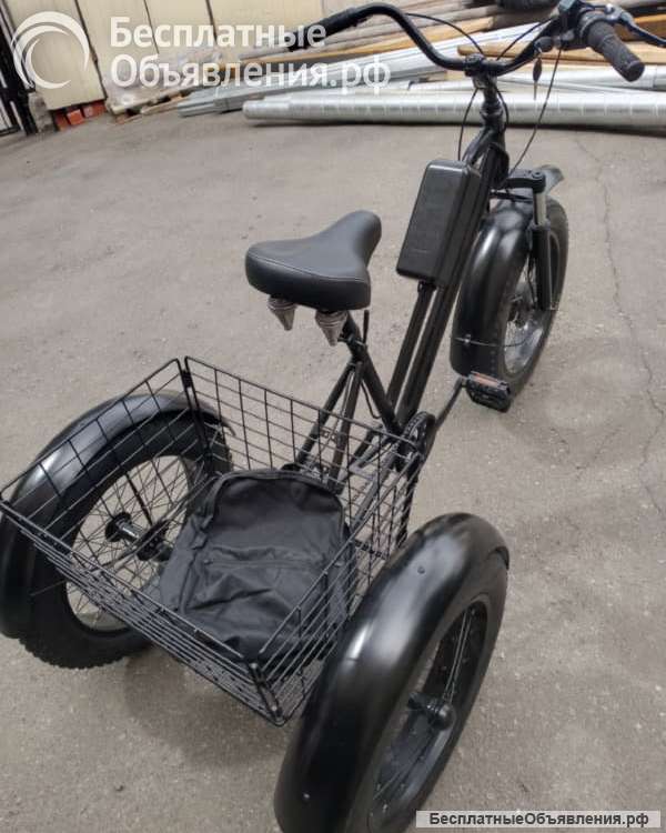 Трёхколёсный электро фэт байк