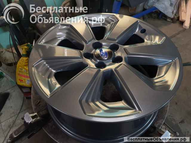 Порошковая покраска автомобильных дисков