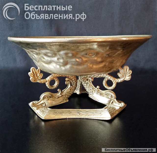 Конфетница ÉTAIN PEWTER ZINN. Италия. 19 в.