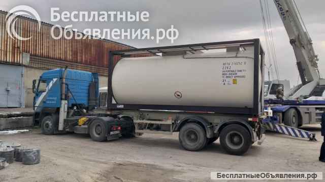 Танк-контейнер тип Т11 объём 18м3 для перевозки компонентов эмульсионных взрывчатых веществ, новый