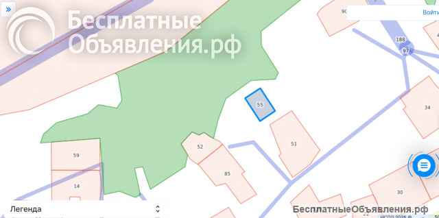 Участок 10 соток, граничащий с лесом, в д. Пищулино
