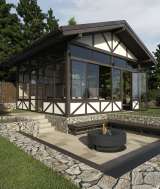 Проект дома, дизайн интерьера, разработка мебели