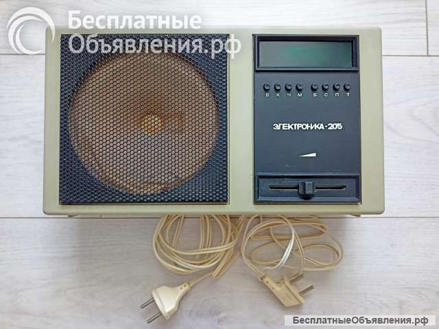 Радиоприемник электроника - 205