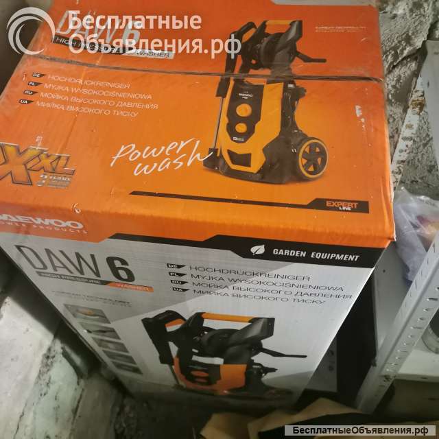 Мойка высокого ДАВЛЕНИЯ DAEWOO DAW 6