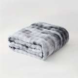 Пледы меховые двухслойные, размеры 1.5сп и евро