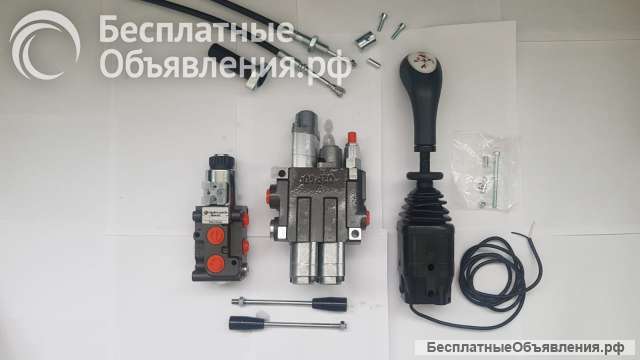 Комплект гидравлики на фронтальные погрузчики (джойстик, гидрораспределитель, тросы)
