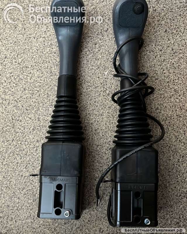 Джойстик управления тросовой 2-х координатный ID-6019 INDEMAR (одна кнопка) для погрузчиков