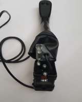 Джойстик управления тросовой 2-х координатный NIMCO (две кнопки) для спецтехники