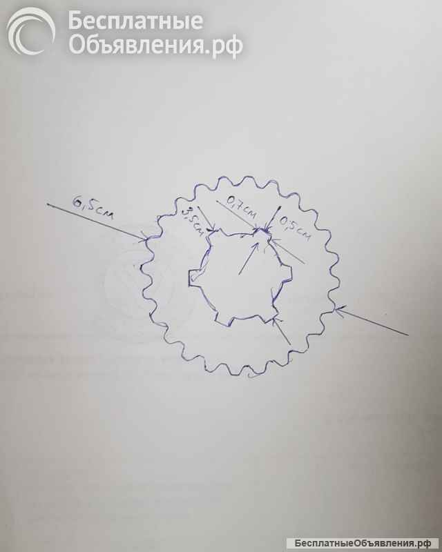 Шестерня (ЭСВ-08.00.100) привода насоса НШ-100 для экскаваторов ТО-49, Амкодор-702 ЕА, ЭО-2621