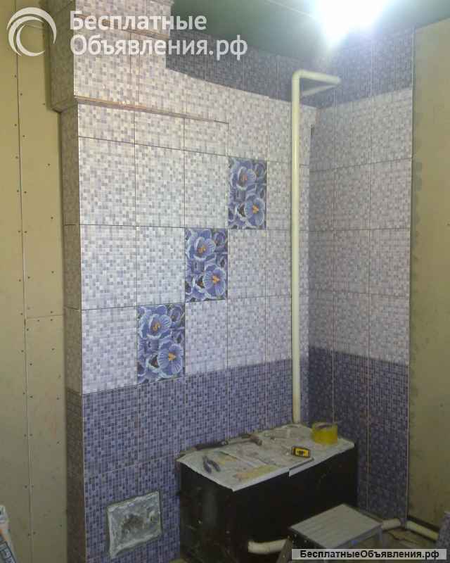 Укладка плитки, гипсокартонные короба