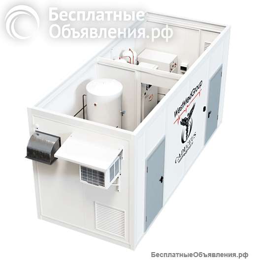 Контейнеры для размещения оборудования медицинского газоснабжения