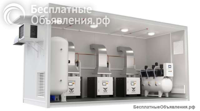 Контейнеры для размещения оборудования медицинского газоснабжения