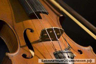 Уроки игры на скрипке