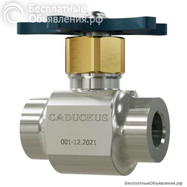 Клапан запорный игольчатый CADUCEUS