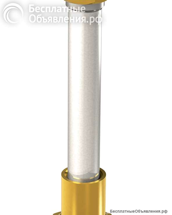 Клапан криогенный запорный проходной CADUCEUS