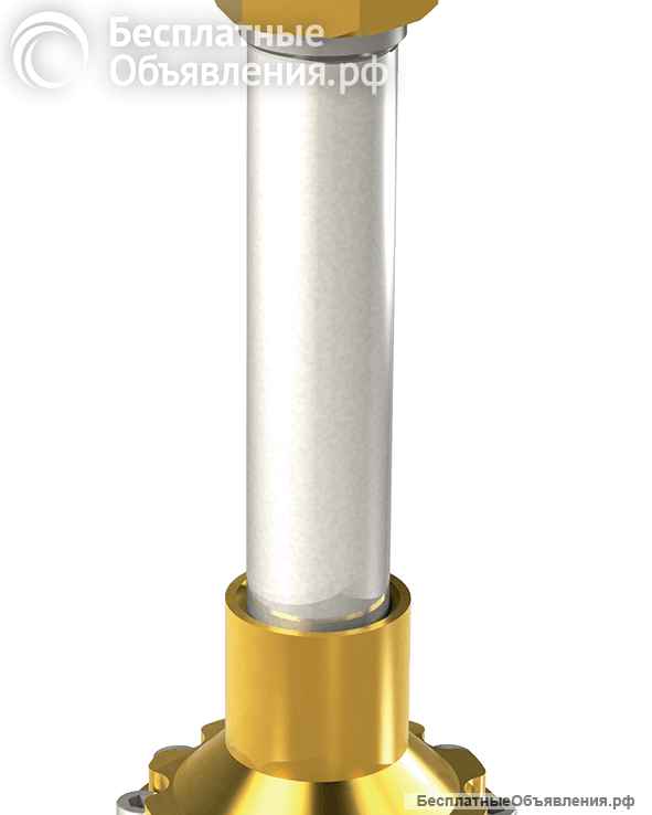 Клапан криогенный запорный проходной CADUCEUS