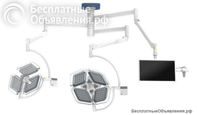 Светильник медицинский хирургический потолочный CADUCEUS CL3-L3/L4