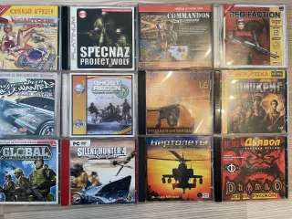 Игры, фильмы, мультфильмы, программы, музыка- для компьютера (ноутбука) на компакт-дисках