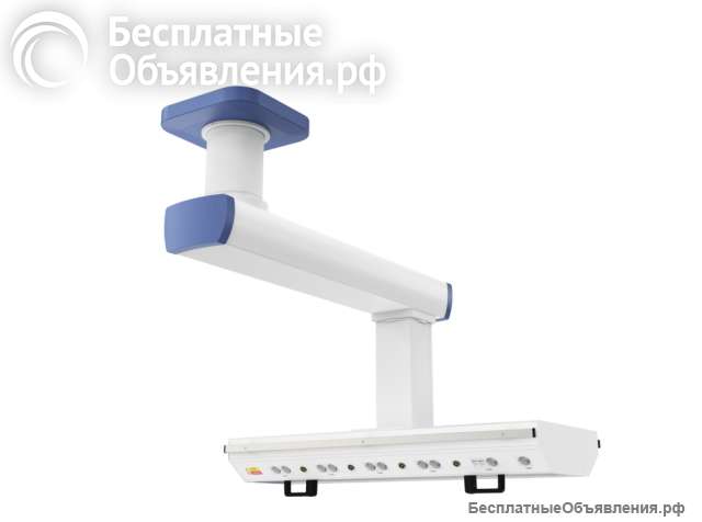 Потолочная одноплечевая медицинская консоль CADUCEUS C1-A