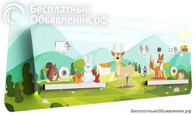 Детские двухрядные медицинские консоли CADUCEUS