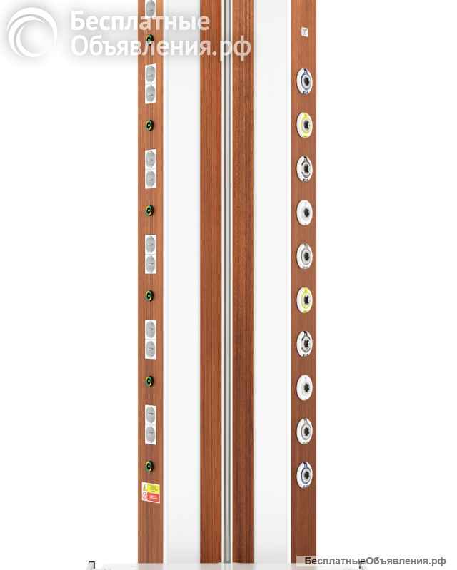 Медицинская консоль настенная вертикальная CADUCEUS CS07L