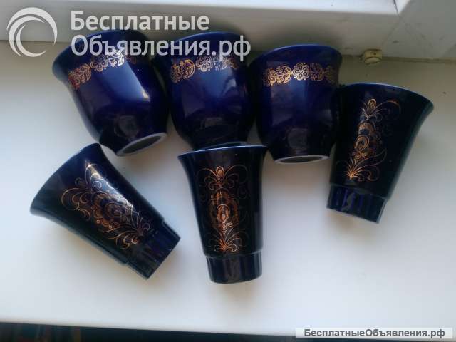 Посуда кобальт