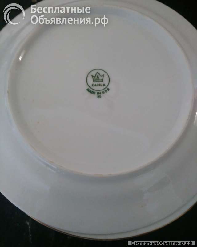 Тарелки десертные Kahla Мейсенский букет 19см