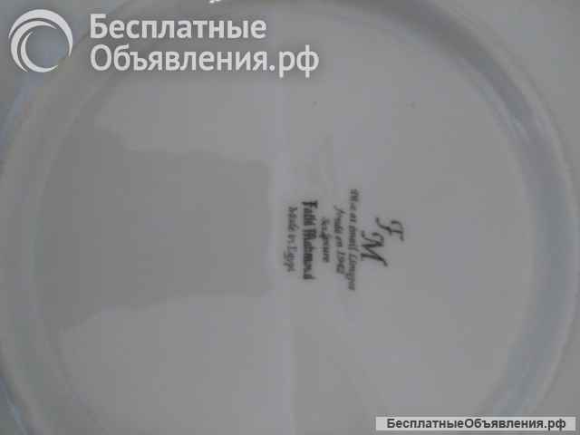 Тарелка сувенирная из Египта. фарфор. диаметр 19 см.