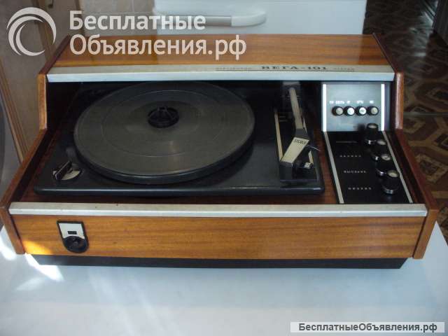 Электрофон Вега 101 стерео