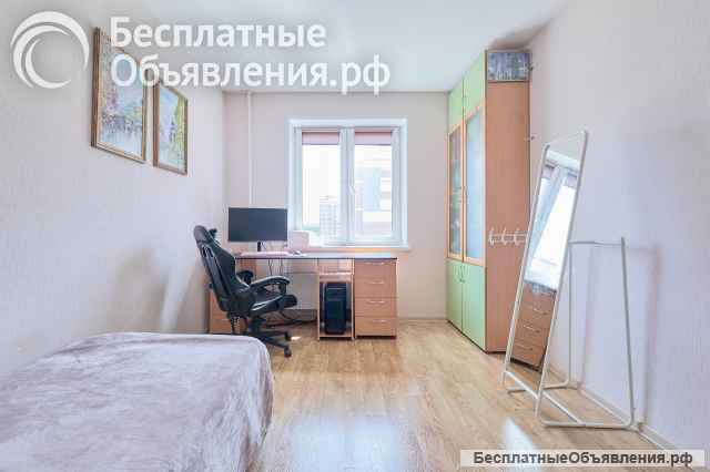 3-комнатная квартира в Южных Воротах, Томск