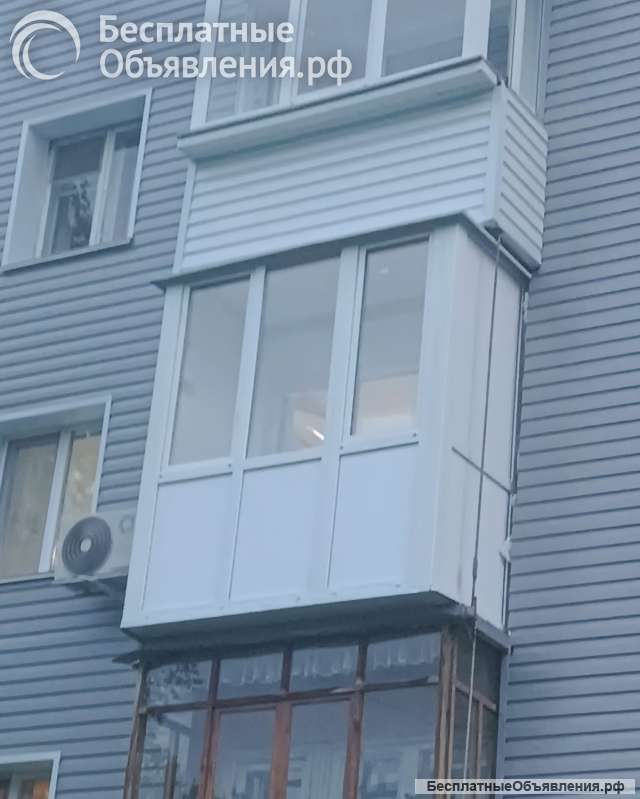 Остекление балкона шкаф в подаррк