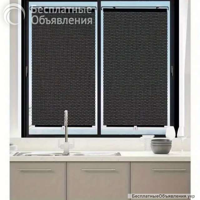 Универсальные солнцезащитные жалюзи (шторы) на окна