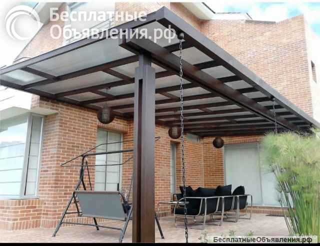 Строим заборы, навесы, ворота, откатные ворота и калитки в Самаре и Самарской области