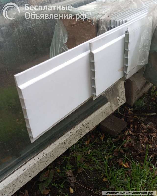 Стеновые панели глянцевые самоклеющиеся белые 3 м 45 шт