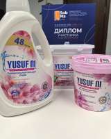 Капсулы и гель для стирки, пятновыводитель и кондиционер для белья