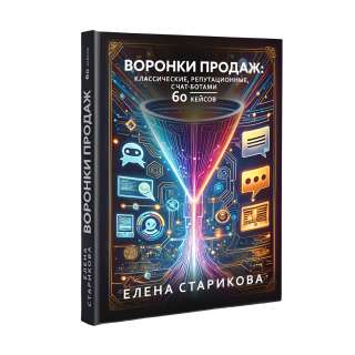 Книга: Воронки продаж: классические, репутационные, с чат-ботами. 60 кейсов. Старикова Е. М.: 2025.