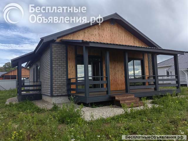 Дом 110 кв м. в деревне с газом с удобной и функциональной планировкой, которое гарантирует комфо